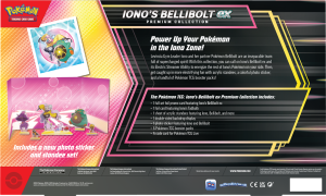 Pokemon TCG Iono's Bellibolt ex Premium Collection